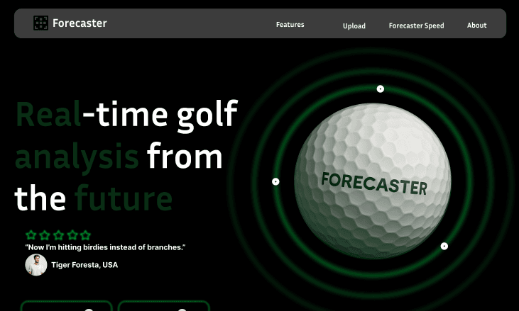 Forecaster Golf Analysis